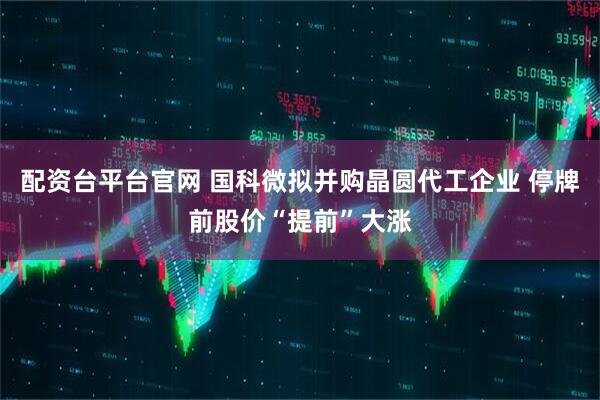配资台平台官网 国科微拟并购晶圆代工企业 停牌前股价“提前”大涨