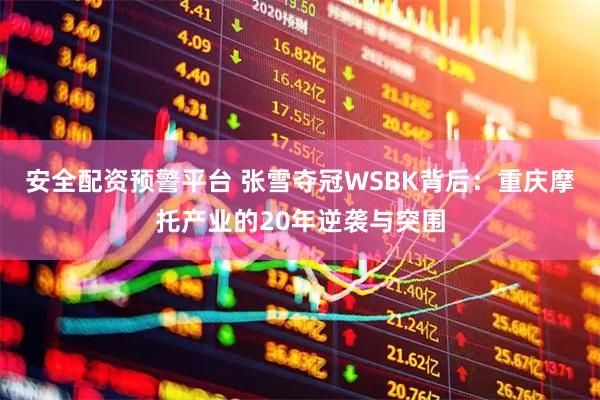 安全配资预警平台 张雪夺冠WSBK背后：重庆摩托产业的20年逆袭与突围